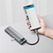 هاب 11 پورت USB Type C باسئوس مدل Cahub-Ct0g